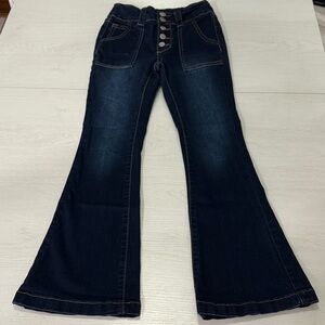 Girls Joe’s Jeans Dark Indigo Flare Jeans Denim Size 8 Kids